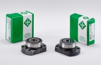 Double-row "INA" axial angular contact ball bearing